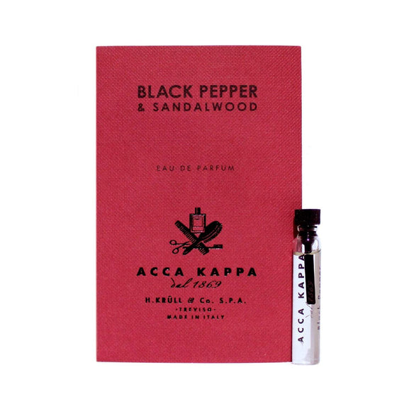 Acca Kappa Black Pepper & Sandalwood Eau de Parfum 2ml
