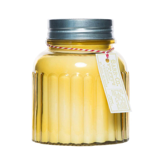 Barr-Co Lemon Verbena 120hr Apothecary Candle