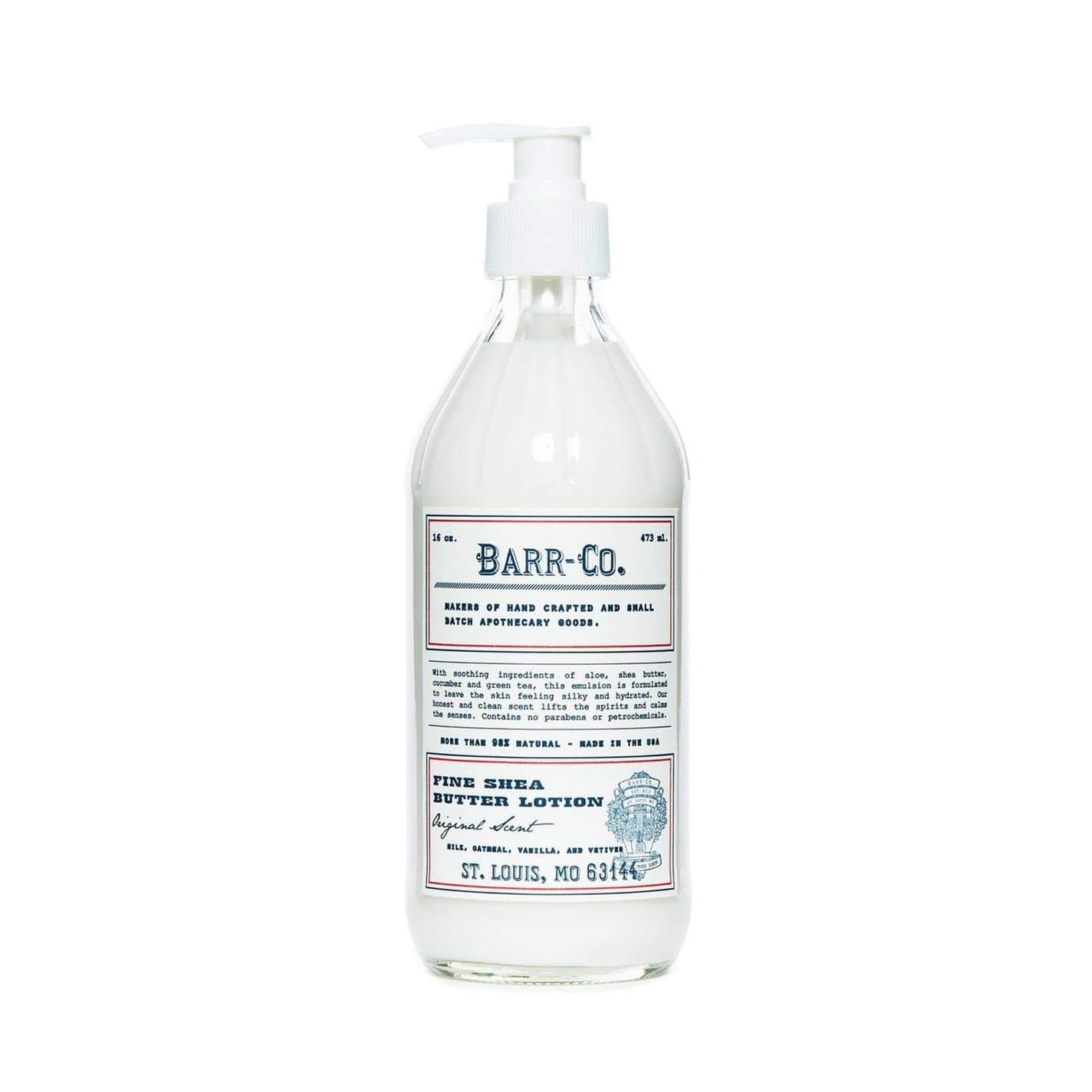 Barr-Co Original Fine Shea Butter Lotion