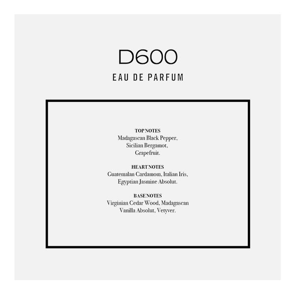 Sample Vial -  D600 Eau de Parfum