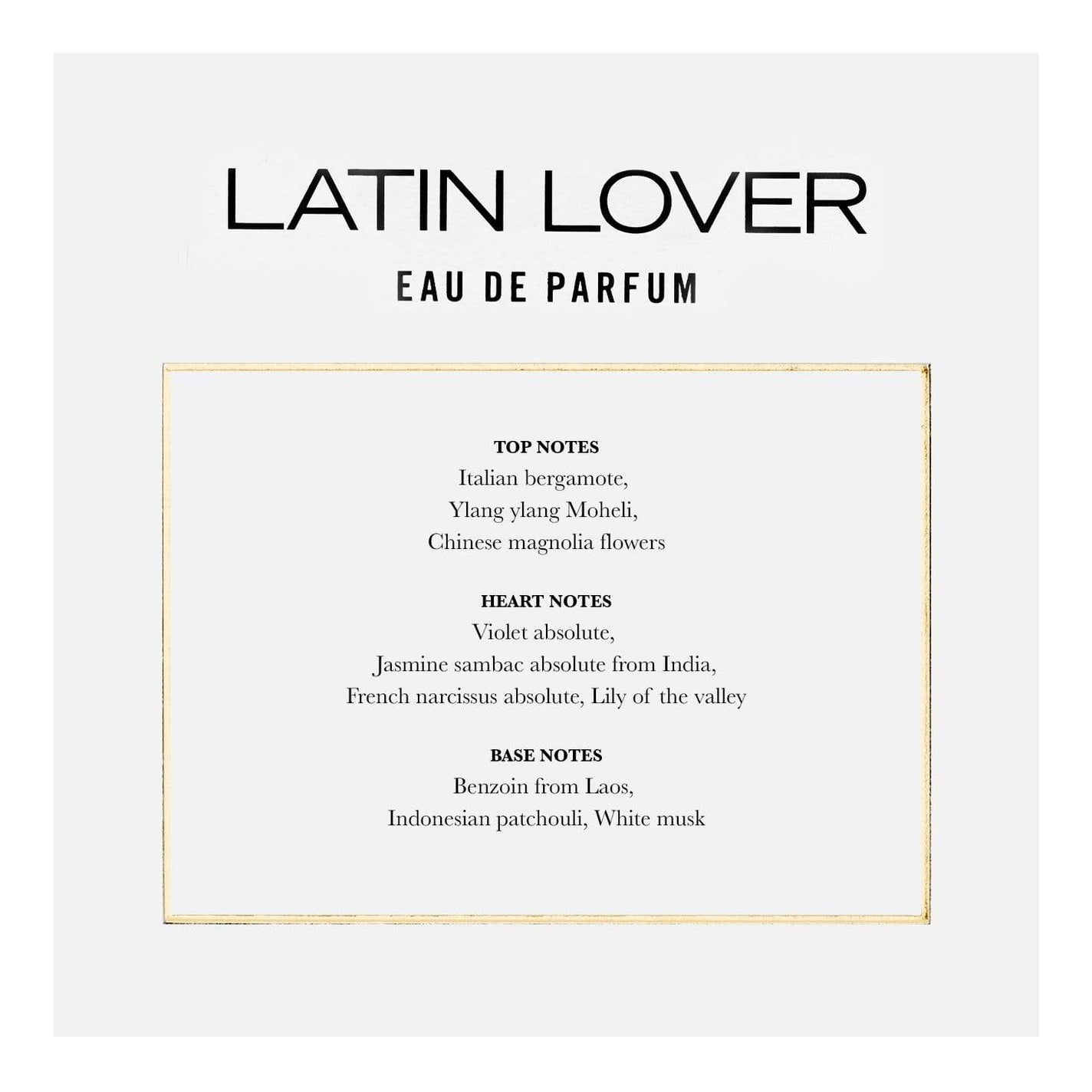 CARNER BARCELONA Latin Lover Eau de Parfum - 50ml