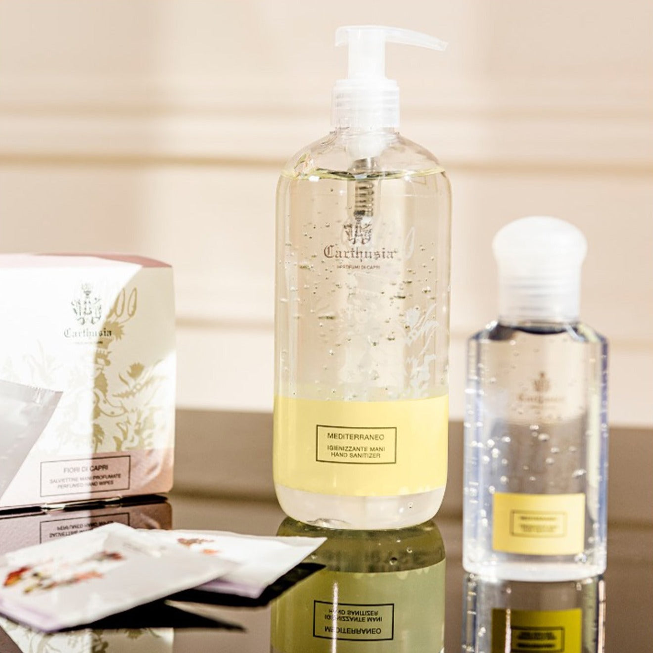 CARTHUSIA Mediterraneo Scented Travel Hand Sanitiser - 100ml