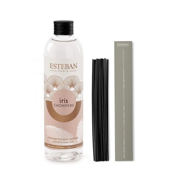 Esteban Iris Cachemire Diffuser Refill + Reeds