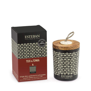 Esteban Teck & Tonka Candle