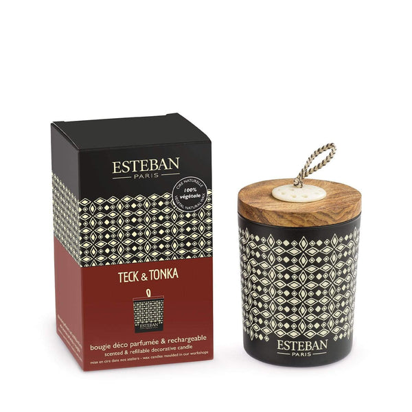Esteban Teck & Tonka Candle