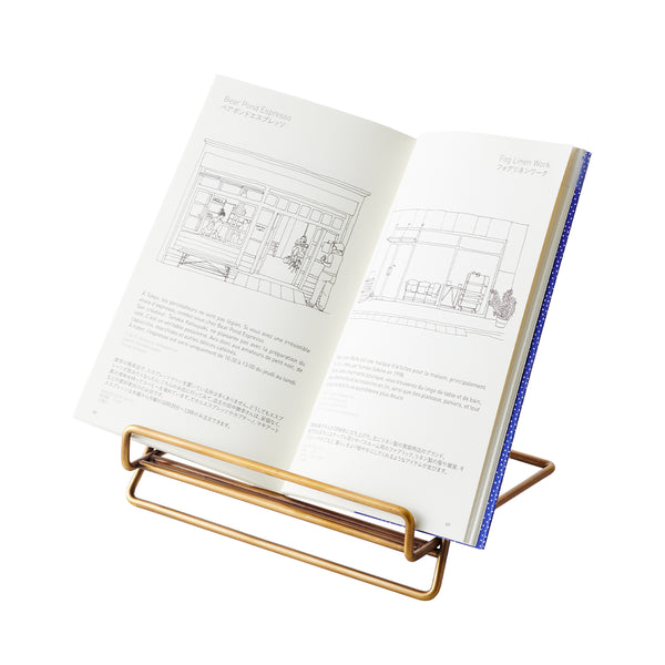 Fog Linen Work Brass Book Stand