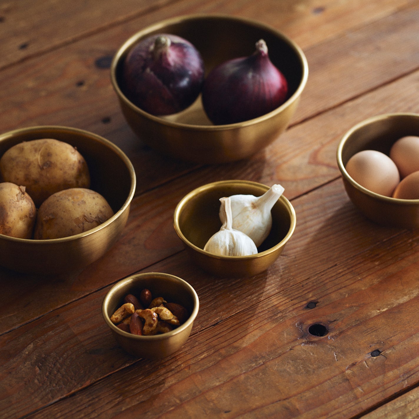 Fog Linen Work Brass Bowl: Medium