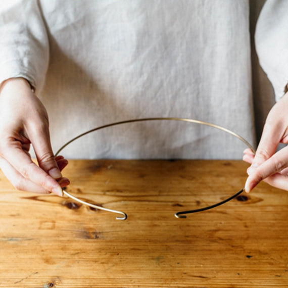 Fog Linen Work Brass Circle: Large