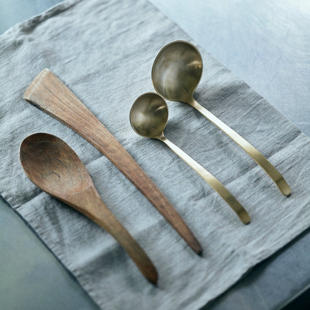 Fog Linen Work Brass Ladle: Small: Official Stockist