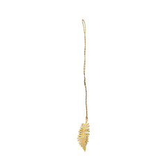 Fog Linen Work Brass Leaf: J Style