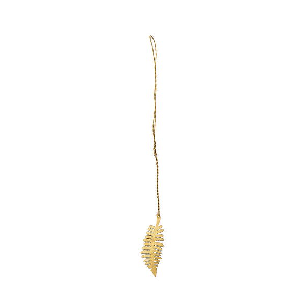 Fog Linen Work Brass Leaf: J Style