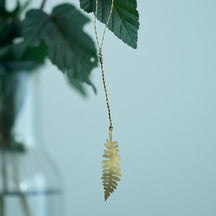 Fog Linen Work Brass Leaf: J Style