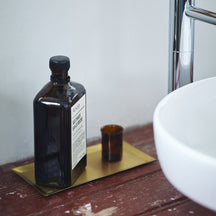 Fog Linen Work Brass Plate Rectangle (L)