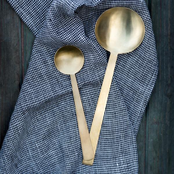 Fog Linen Work Brass Spoon: Small