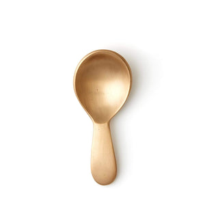Fog Linen Work Brass Tea Caddy Spoon