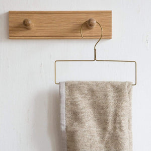 Fog Linen Work Tie Hanger