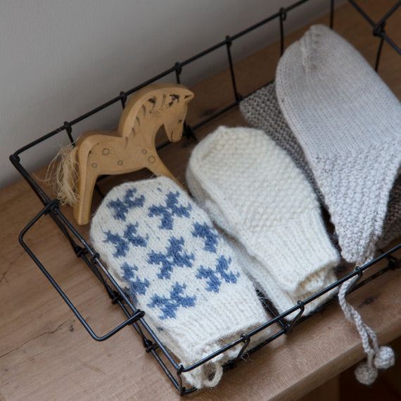 Fog Linen Work Desk Basket (M)