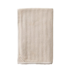 Fog Linen Work Herringbone Cotton Towel (L)