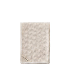Fog Linen Work Herringbone Cotton Towel (M)