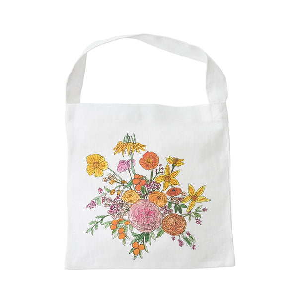 Fog Linen Work Isabelle Boinot Bag: Bouquet