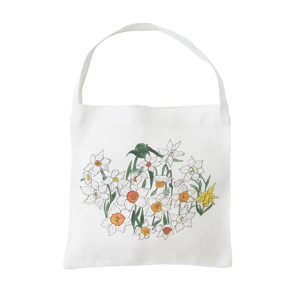 Fog Linen Work Isabelle Boinot Bag: Narcissus