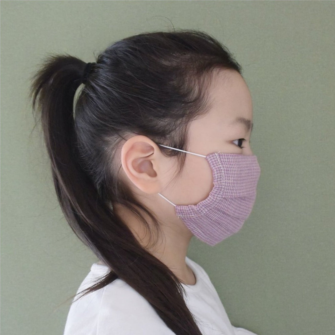Fog Linen Work Kid's Face Mask: Emiley
