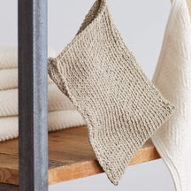 Fog Linen Work Knitted Linen Body Wash Cloth