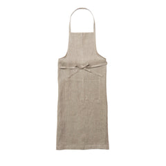 Fog Linen Work Linen Full Apron: Natural