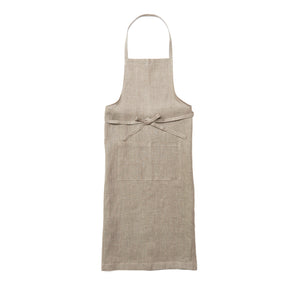 Fog Linen Work Linen Full Apron: Natural