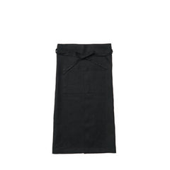 Fog Linen Work Linen Garçon Apron: Black