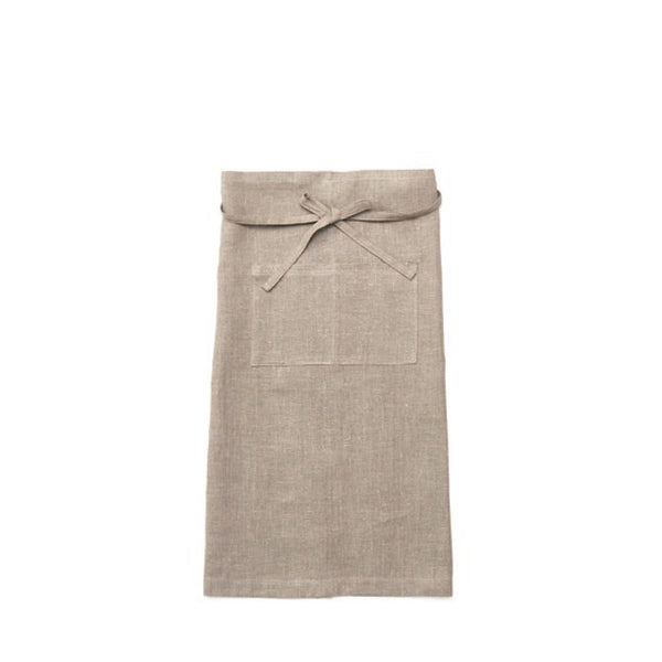 Fog Linen Work Linen Garçon Apron: Natural