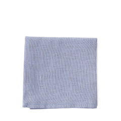 Fog Linen Work Linen Handkerchief: Pale Blue