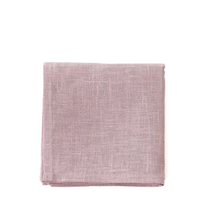 Fog Linen Work Linen Handkerchief: Rose