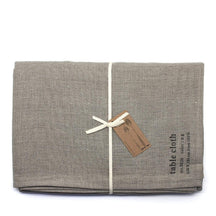 Fog Linen Work Linen Table Cloth (L): Natural