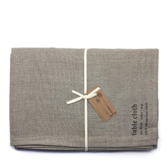 Fog Linen Work Linen Table Cloth (L): Natural