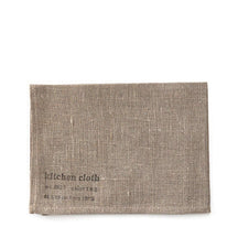 Fog Linen Work Linen Tea Towel: Natural
