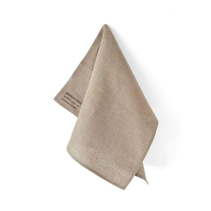 Fog Linen Work Linen Tea Towel: Natural