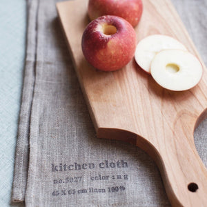 Fog Linen Work Linen Tea Towel: Natural