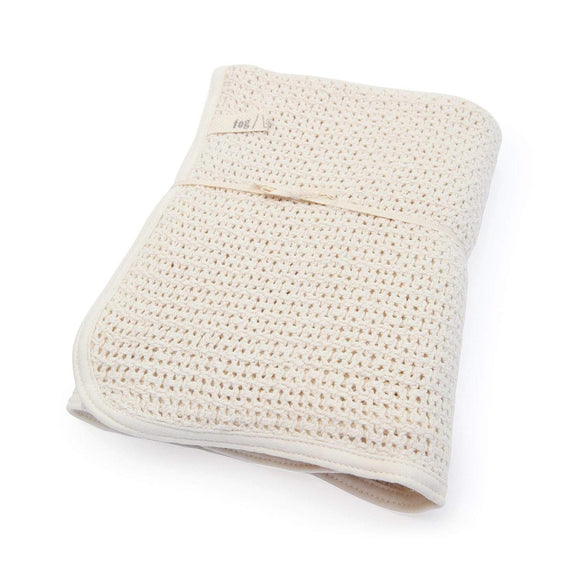 Fog Linen Work Organic Baby Blanket