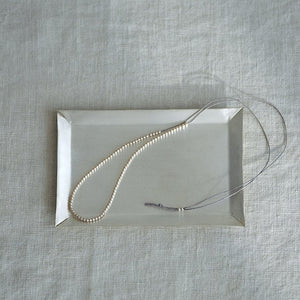 Fog Linen Work Silver Plate Rectangle