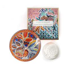 Fragonard Grenade Pivoine Soap + Dish