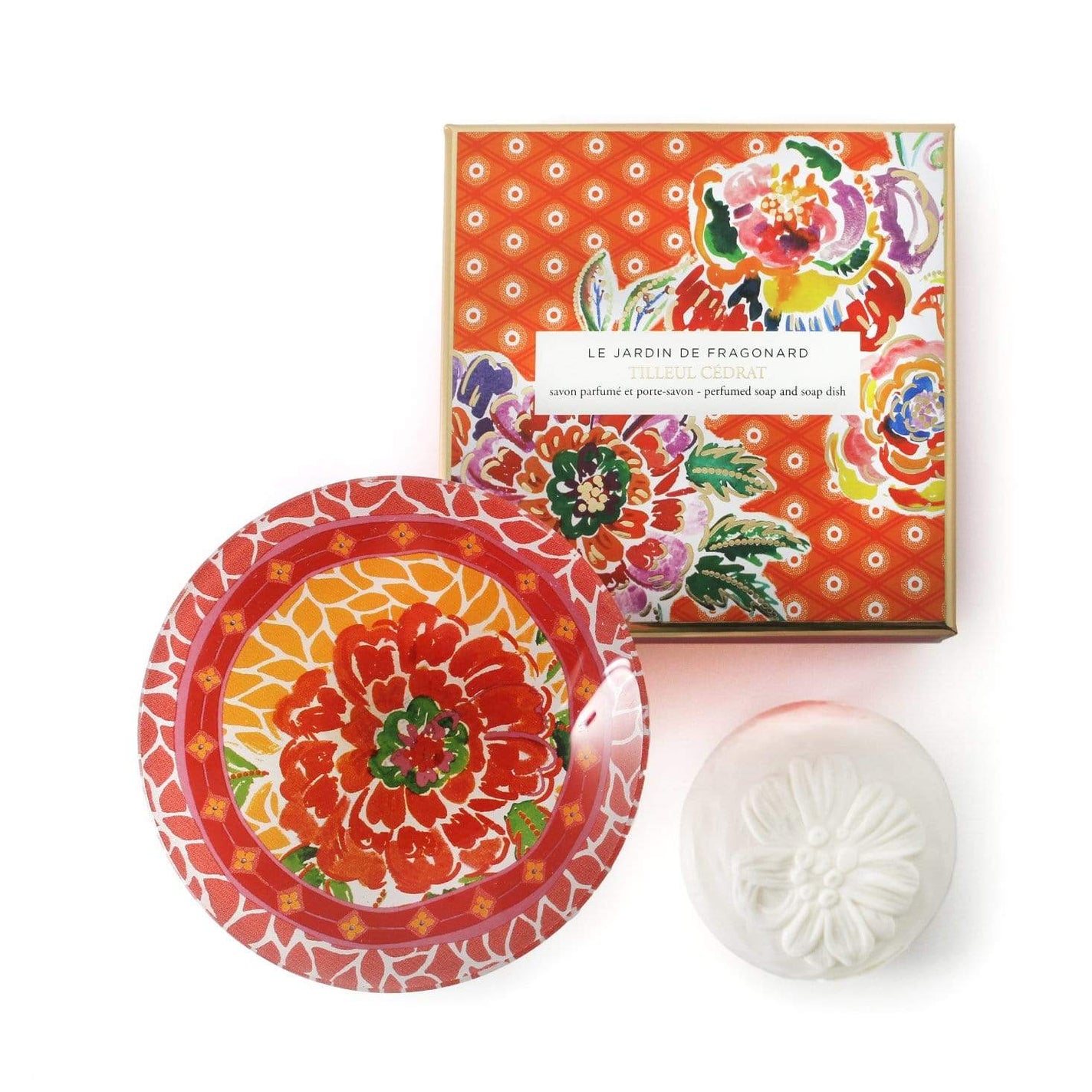 Fragonard Tilleul Cedrat Soap & Dish