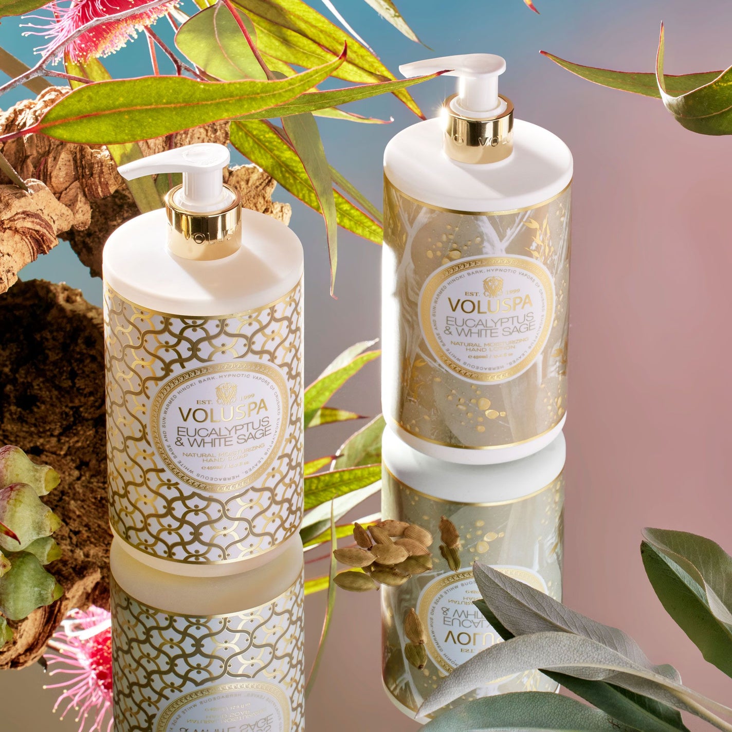 VOLUSPA Eucalyptus & White Sage Hand Lotion