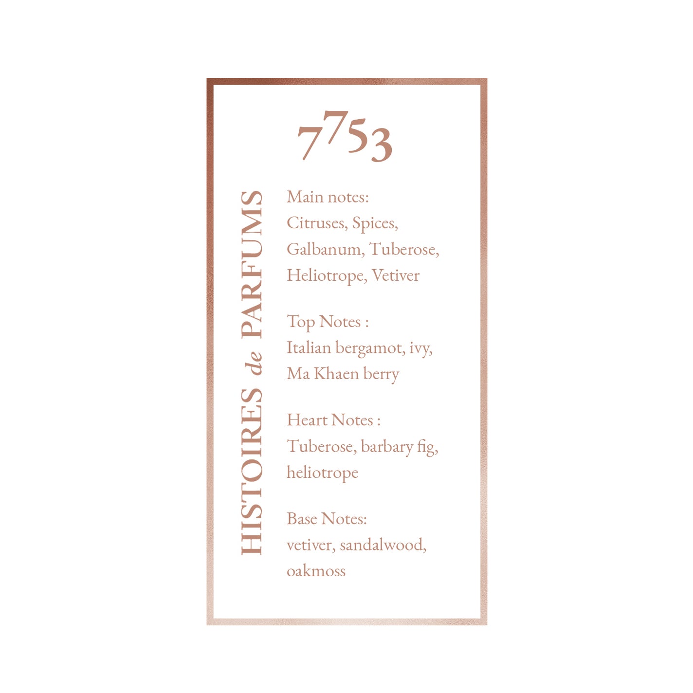 Histoires de Parfums 7753 Travel Eau de Parfum