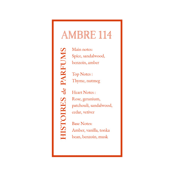 Histoires de Parfums Ambre 114 Travel Eau de Parfum