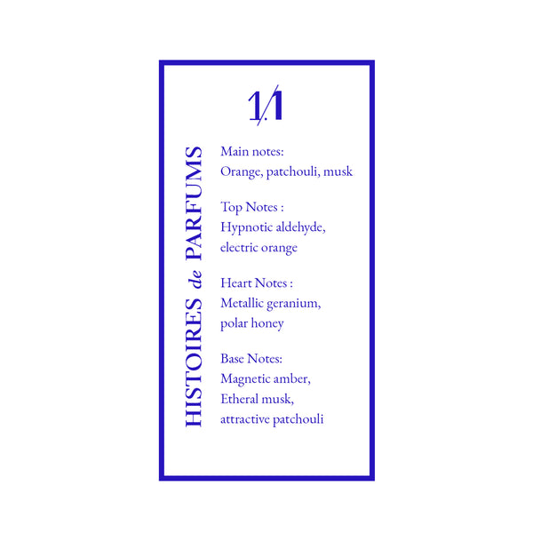 Histoires de Parfums Blue 1.1 Travel Eau de Parfum
