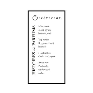 Histoires de Parfums Irreverent Travel Eau de Parfum