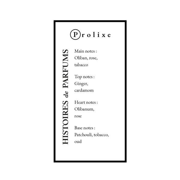 Histoires de Parfums Prolixe Travel Eau de Parfum