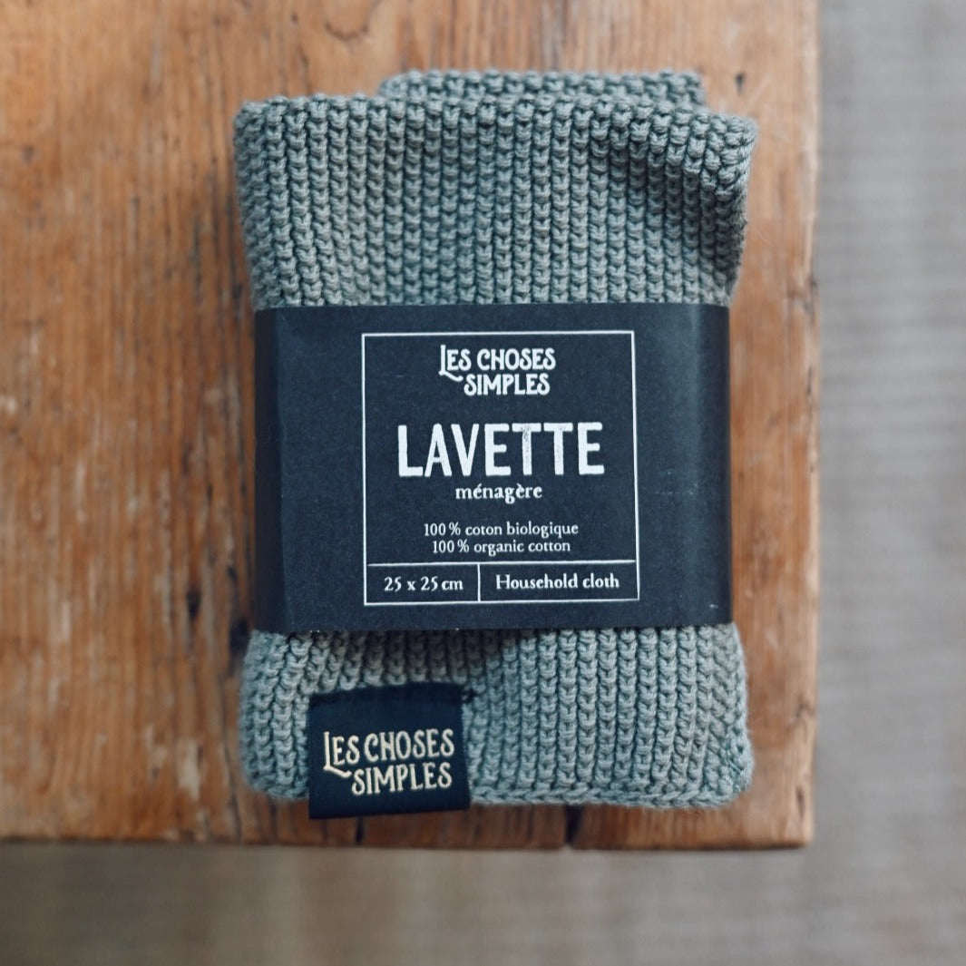 Les Choses Simples Lavette Household Cloth -  Olive