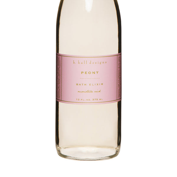 k. Hall Peony Bath Elixir